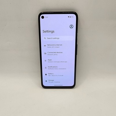 Google Pixel 4a G025J 128GB Just Black (CDMA/GSM Unlocked)