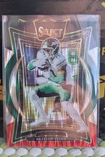 2024 Panini Select - Concourse Braelon Allen #10 Black & Red Shock Prizm (RC)