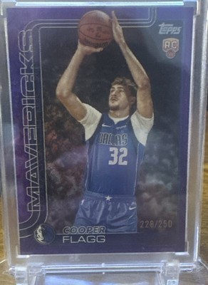 2025-26 Topps - Cooper Flagg #201 Purple Rainbow /250 (RC)