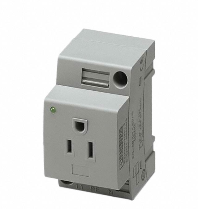 1Pc Phoenix Contact 0804152,AC RCPT NEMA 5-15R