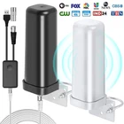 Outdoor TV Antenna Digital HDTV 4K Signal Amplified Long Range UHF VHF 1080P New