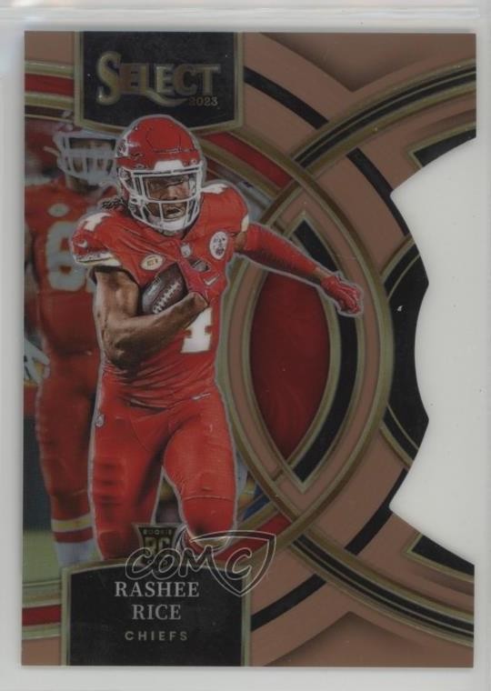 2023 Select Premier Level Copper Prizm Die-Cut /299 Rashee Rice Rookie RC 1by