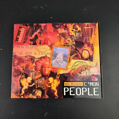 Paul McCartney   C'mon People CD Single 1993 UK Pop Rock Parlophone MPL