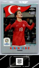 2024 Topps Chrome UEFA EURO #TC-6 Kenan Yildiz 1960 Topps Chrome