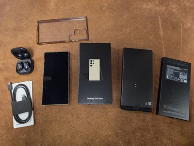 Samsung Galaxy S24 Ultra 512GB Titanium Yellow top Zustand 