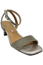 Steve Madden Kids Girls Shoes Skyla Heeled Sandal Silver