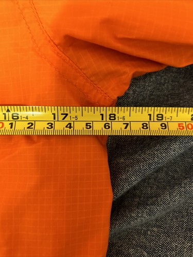 Vintage Gap Kids Orange Zip Up Windbreaker With Hood Sz M - Picture 9 of 10