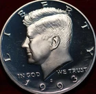 🇺🇸 1993-S San Francisco mint Kennndy silver Half dollar USA