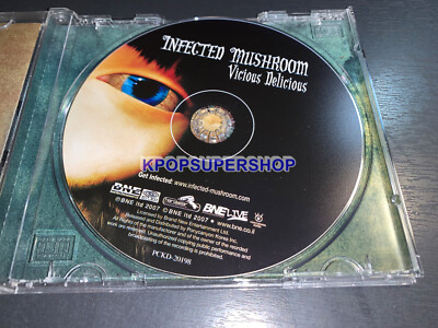 激レア！豪華V.A. MUSHROOM VOL.1 CD-7029-Z Infected Mushroom Album Vicious Delicious CD Booklet Great OOP