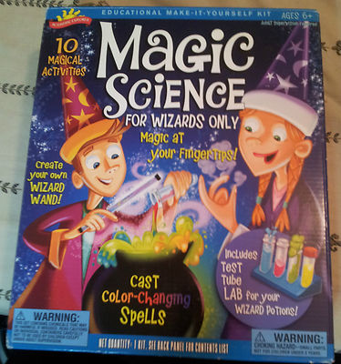 Scientific Explorer Magic Science Kit open box (GSLF-T)