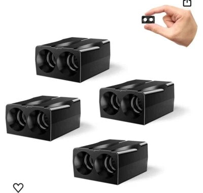 Elook Upgraded Deer Whistles for Car, Deer Horn for Car, Save Deer Whistle 4PK