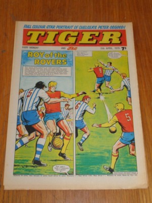TIGER AND JAG 11TH APRIL 1970 FLEETWAY BRITISH WEEKLY COMIC*