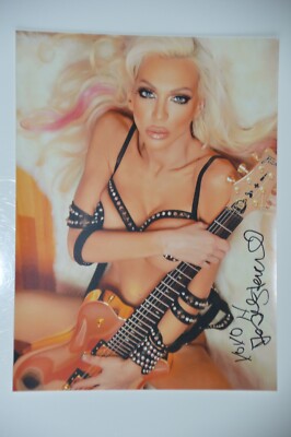 Josie Stevens signed Sexy Adult AVN Model 15x20cm Foto Autogramm Autograph IP 6