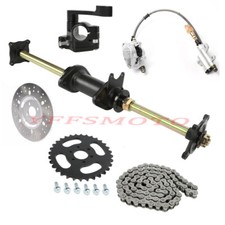 32'' Rear Shaft Axle Kits Foot/Hand Brake Caliper for GY6 Buggy ATV Quads E-bike