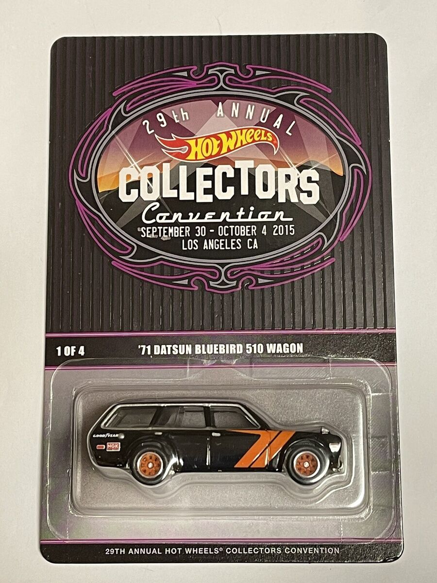 Hot Wheels 2015 LA Collectors Convention Datsun Bluebird 510 Hot Wheels 2015 LA Collectors Convention Datsun Bluebird 510