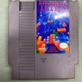 Nintendo (NES) Cartridges Puzzle Games Bundle of 2 | Tetris, Othello