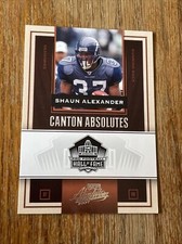 2007 Playoff Absolute Memorabilia Canton Absolutes 10/100 Shaun Alexander #CA-25