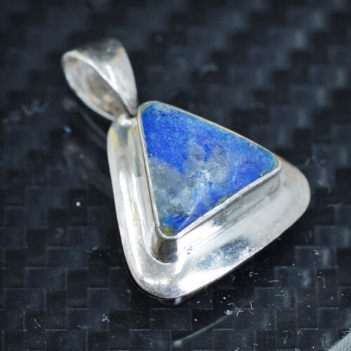 Estate Jewelry Marked Cid (clyde Duneier) sterling 925 Silver lapis Pendant - Picture 1 of 6