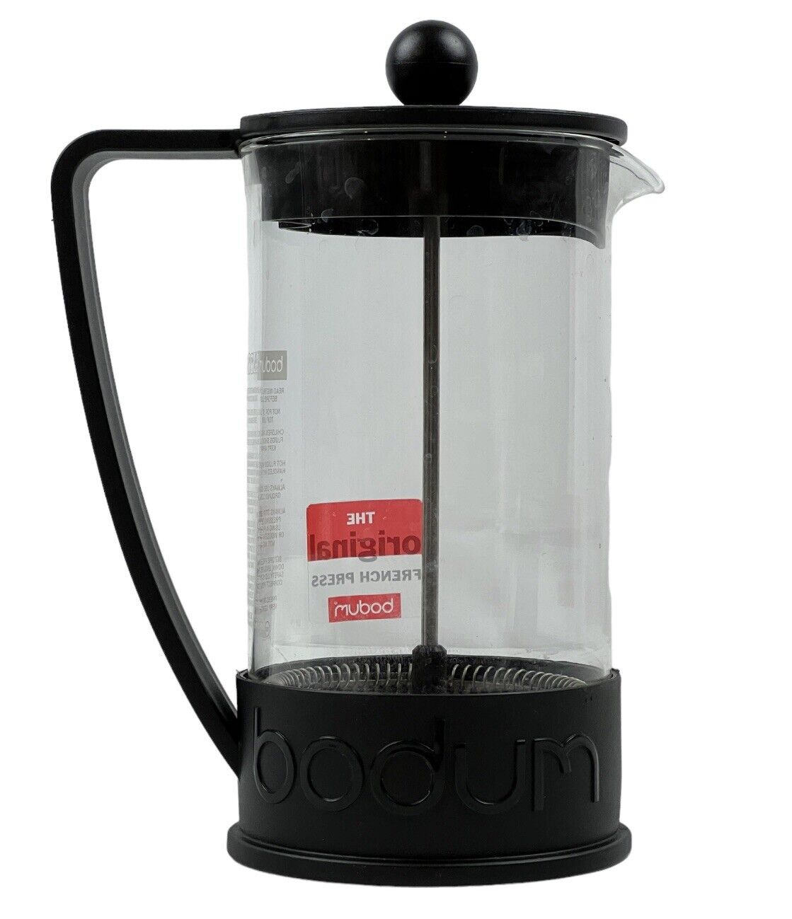  Bodum 10948-01BUS Brazil French Press Coffee and Tea Maker, 12  Ounce, Black: Home & Kitchen