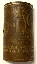 antique SAM-SCO Triplex Stores bicycle HEAD BADGE Rollfast DP Harris Synder #197