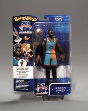 NEW Bendyfigs LeBRON JAMES Space Jam A New Legacy 7 Inch Action Figure