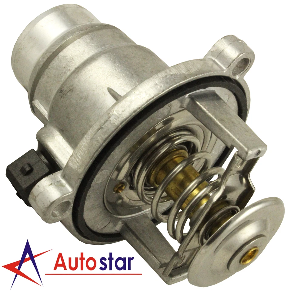 Conjunto de carcasa de termostato para BMW 545i 550i 645i 650i 745 750 E65 E66 X5 X6 Foto 3 de 4