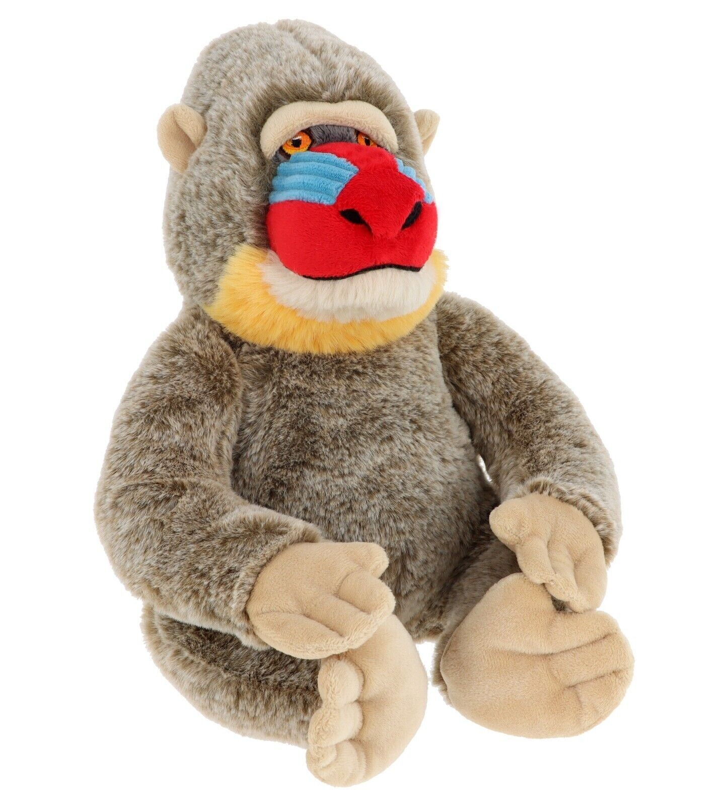 Keel Toys Mandrill Monkey 25cm Stuffed Soft Toy Plush Keeleco Cuddle Animal Toys