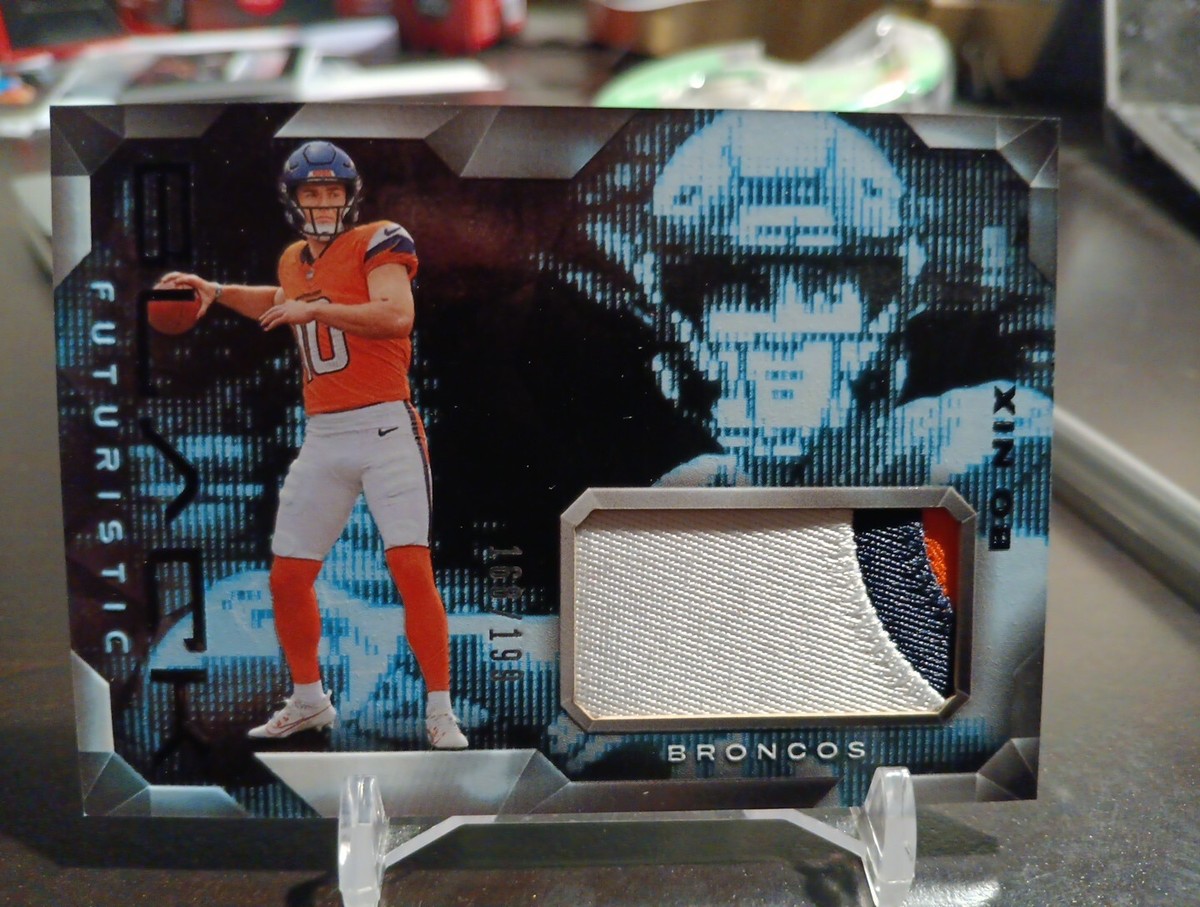 2024 Panini Black Bo Nix Futuristic Rookie Patch /199 🔥🔥 3 2024 Panini Black Bo Nix Futuristic Rookie Patch /199 🔥🔥 3