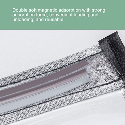 Magnetic For Tesla Charger Port Cover Waterproof Clear Snow Rain Ice Protector - Picture 8 of 14