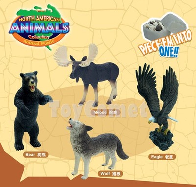 4d puzzles animals