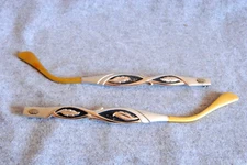 liberty vintage eyeglass temples 5-1/2 silver aluminum