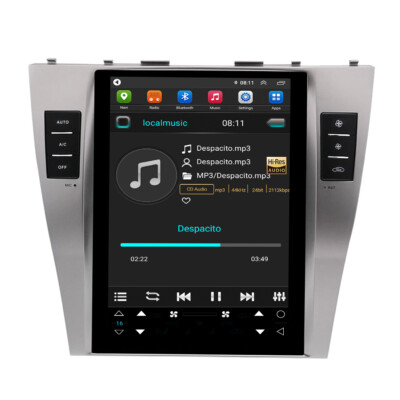 For Toyota Camry 2008-2011 Android 14 Tesla Style Car Radio Stereo GPS BT WIFI