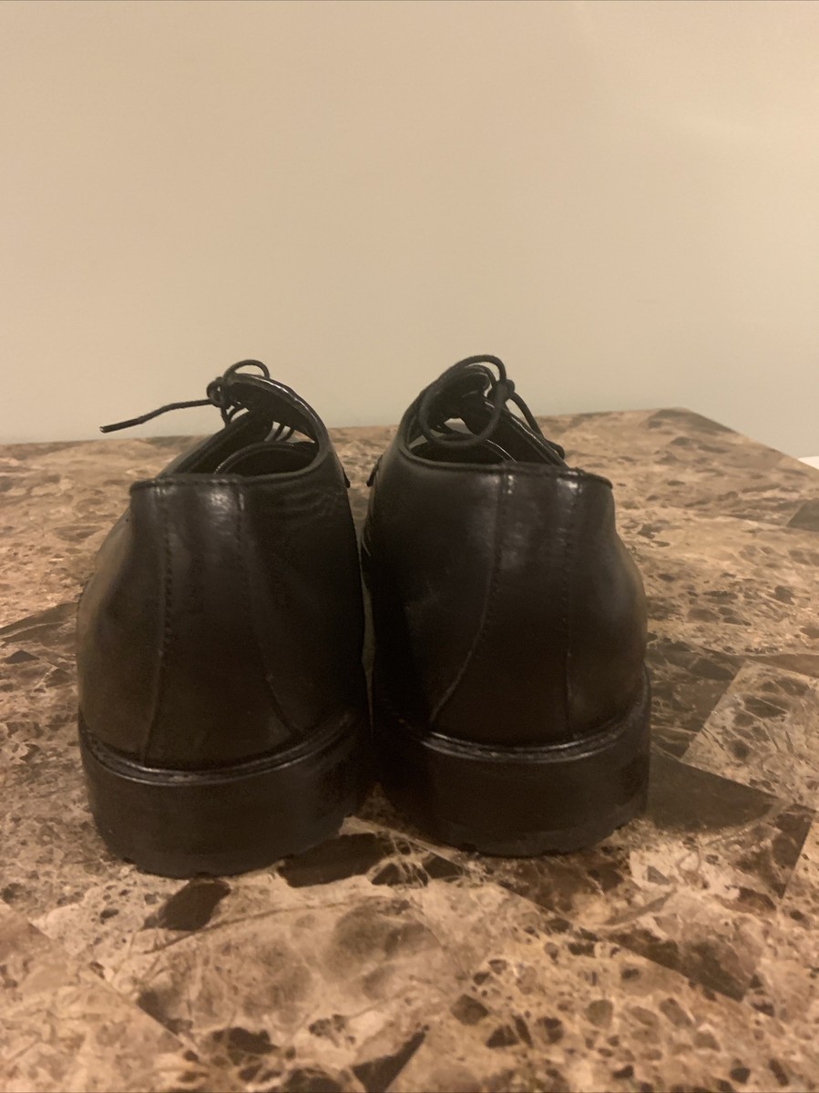 Gordon Rush Black Leather Derby Shoes with Tan Welt Mens size 9 Gordon Rush | Shoes | Gordon Rush Mens Tan Cap Toe Lace Ups  main image 4