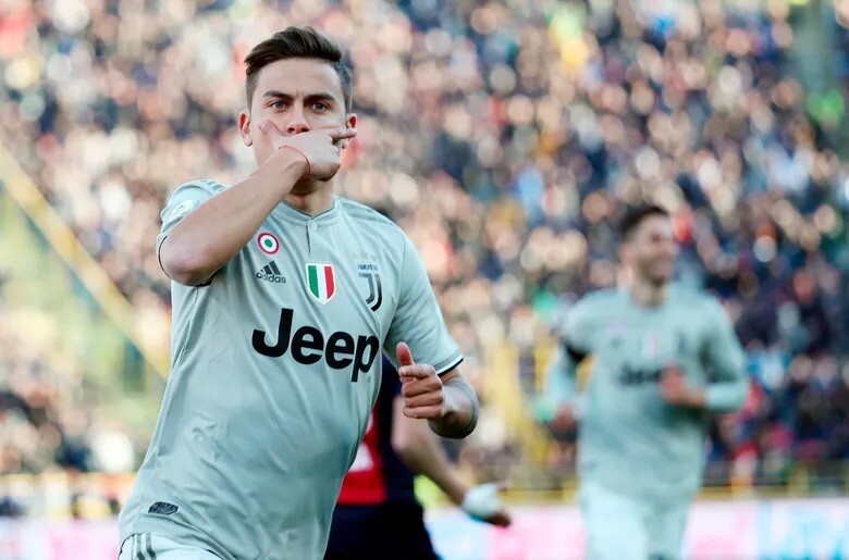 Juventus Maillot Dybala Match Porté Issue Haut Camiseta