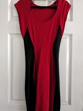 Red and black Guess Dress Size M