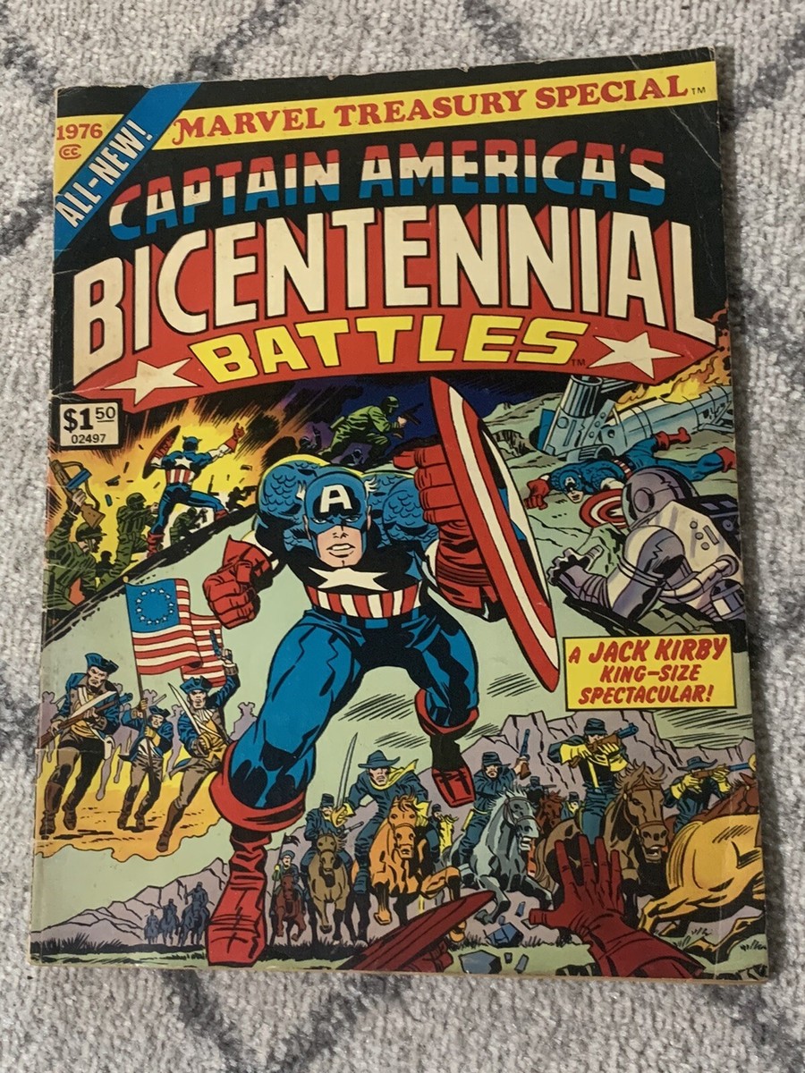 Marvel Treasury Special Captain America's Bicentennial Battles #1