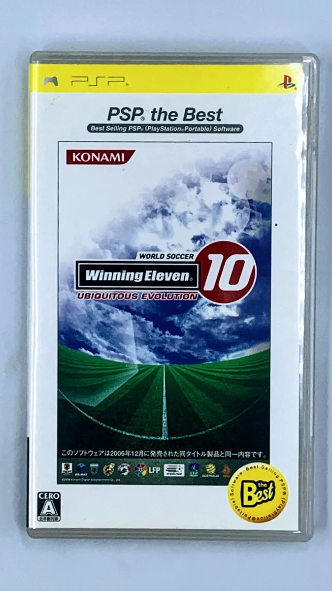 Winning Eleven Ubiquitous Evolution 2008 Sur PSP – Version Japonaise NTSC – Complet
