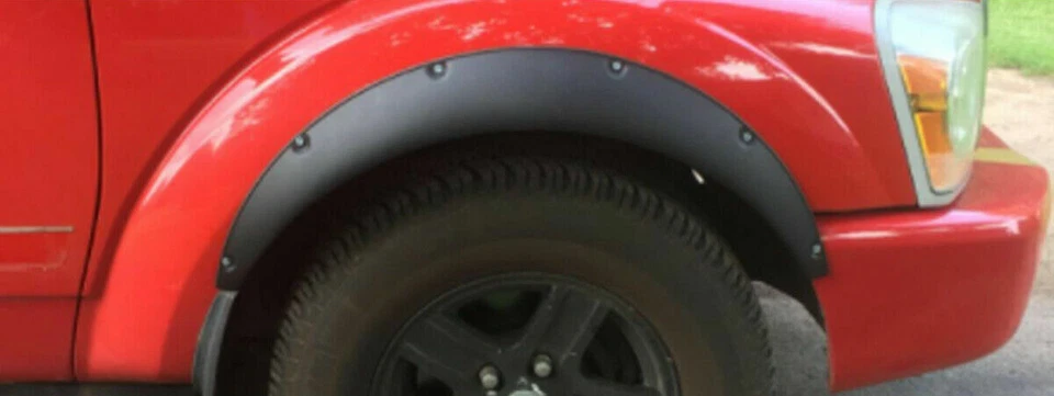 适用于道奇 Durango Fender Flares 越野宽体套件轮拱 3.5" 90 毫米 4 件 — 第 2/4 张图片