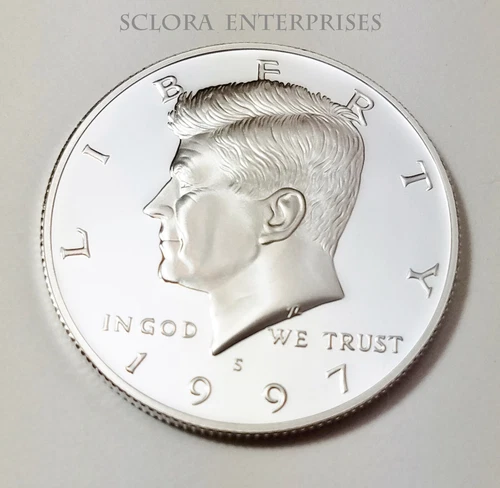 1997 S KENNEDY *90% SILVER PROOF* HALF DOLLAR