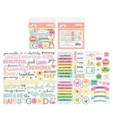 Doodlebug ~ BUTTERFLY KISSES ~ Chit Chat Die Cuts