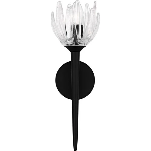 Matte Black  Wall Sconce from the Shea Collection - Picture 3 of 5