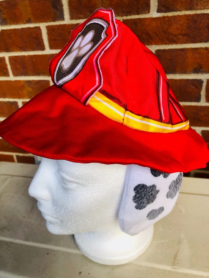 Sombrero de Bombero Marshall Patrulla Canina con Orejas Dálmatas Disfraz para Niños Talla Única Foto 2 de 3