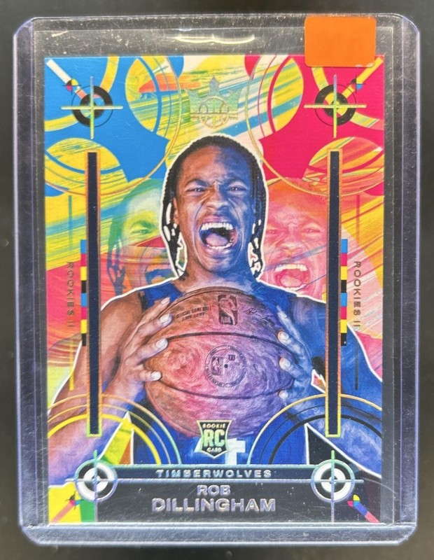 2024-25 Panini Court Kings Rob Dillingham RC Rookie Tier Two #134 Timberwolves