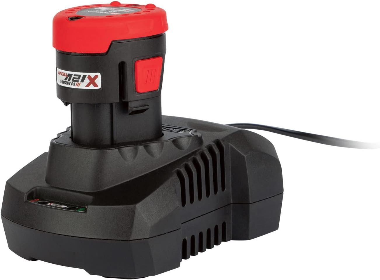 Set Batteria Parkside 12V 2Ah PAPK 12 A3 + Caricabatterie PLG 12V Team