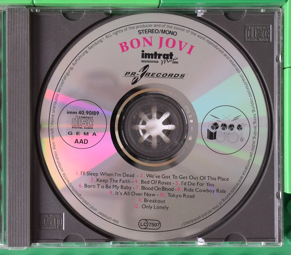 Bon Jovi - Live & Alive - Imtrat - PR-Records - CD - Bild 3 von 4
