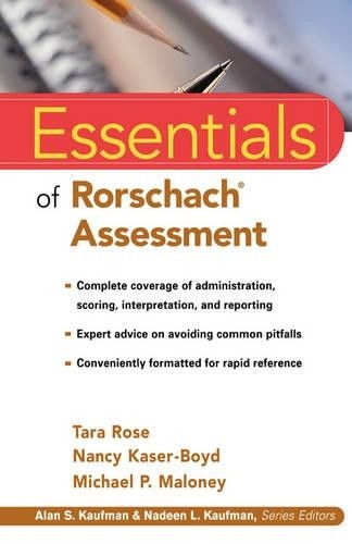 Essentials of Rorschach Assessment by Tara Rose, Michael P. M... - 9780471331469