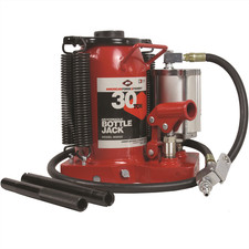 American Forge Foundry Bottle Jack - 30 Ton Capacity - Airmanual - Super Duty American Forge Foundry Bottle Jack - 30 Ton Capacity - Airmanual - Super Duty