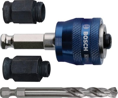 Bosch Power Change Plus Starter Kit Zubehör Bohrschrauber Holz Metall 4tlg
