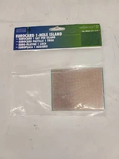  Velleman ECS1/2 ] Eurocard 1-Hole Island - 3.9" x 3.1" - FR4