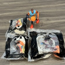 Lot Of 4 2021 McDonald  s Space Jam New Legacy Toys Looney Tunes Lebron Taz